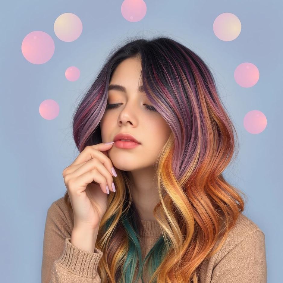 Dream : Thinking about dyeing hair in a dream