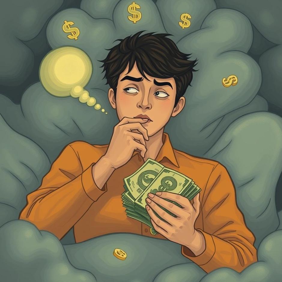 Dream : Thinking about stealing money in a dream