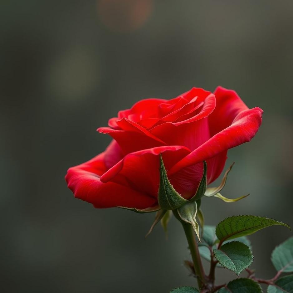Dream : Thorn pricked by a red rose in a dream