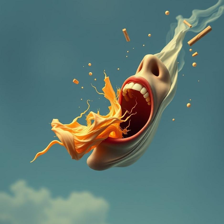 Dream : Throw from the mouth in the dream