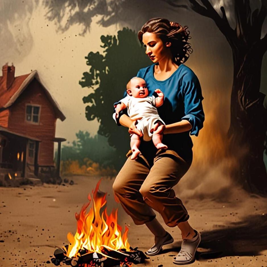 Dream : Throwing a baby into a fire