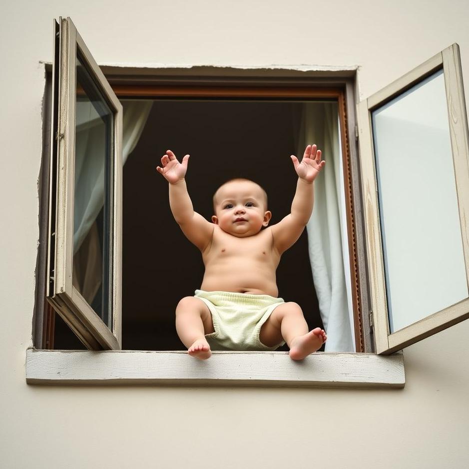 Dream : Throwing a baby out of a window