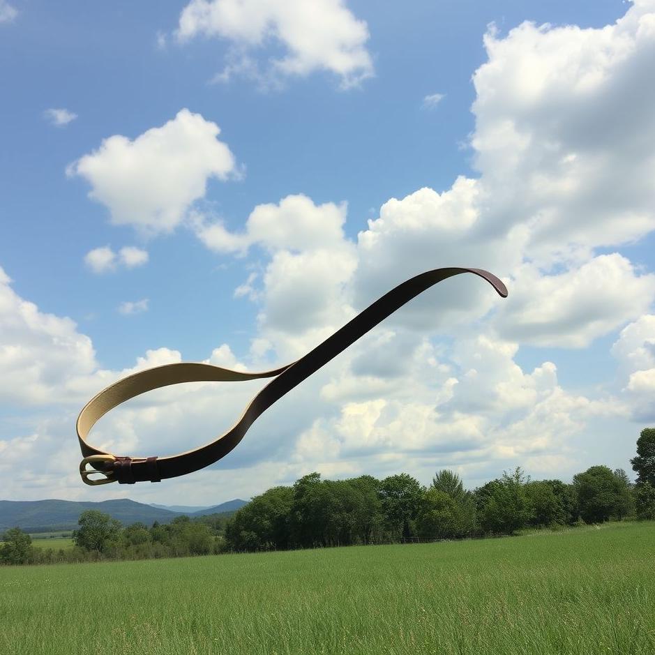 Dream : Throwing a belt in a dream