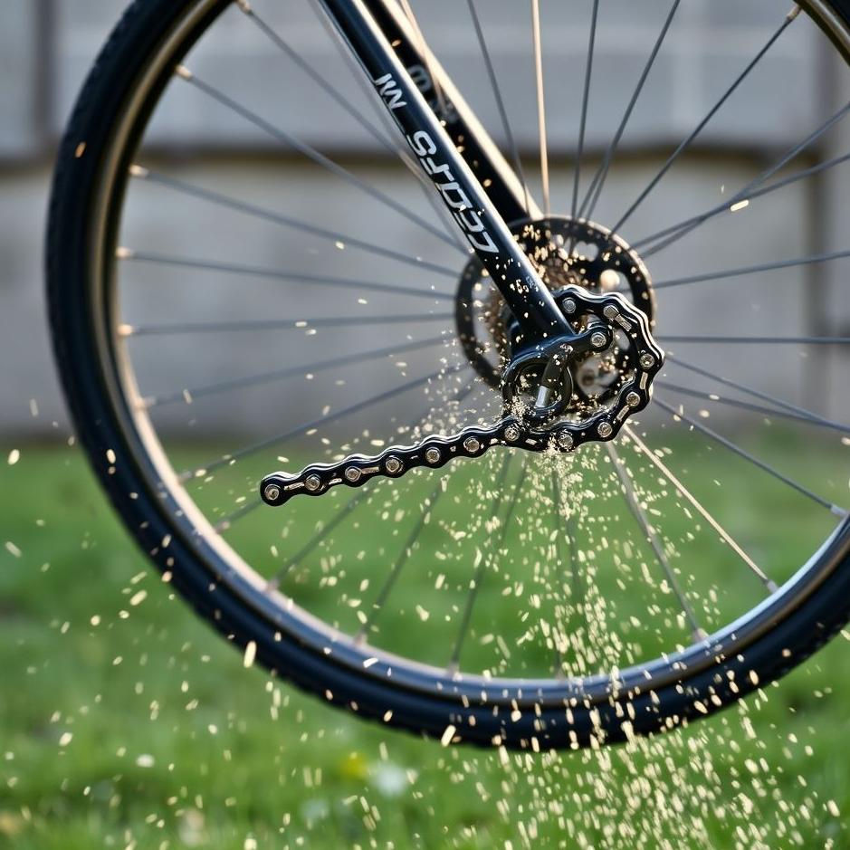 Dream : Throwing a bicycle chain 