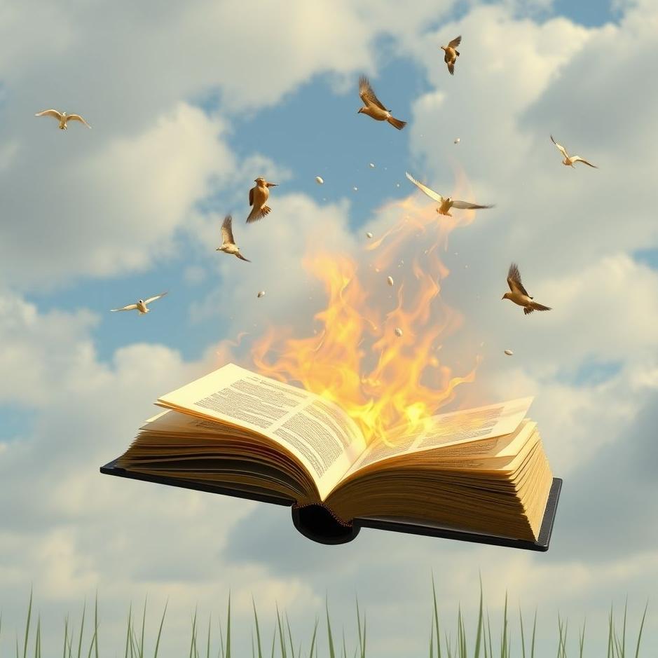 Dream : Throwing a book in a dream