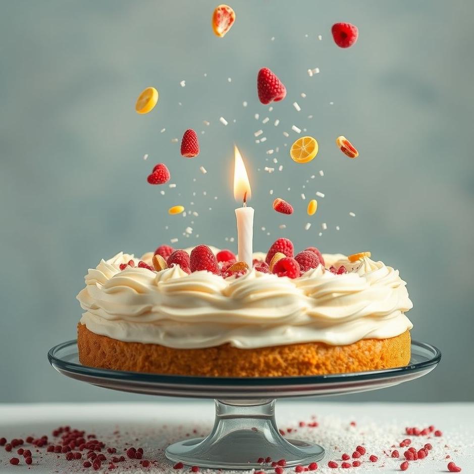 Dream : Throwing a cake in a dream