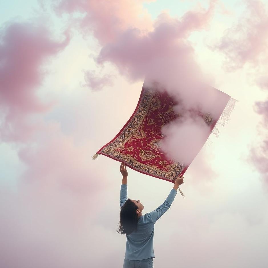Dream : Throwing a carpet in a dream