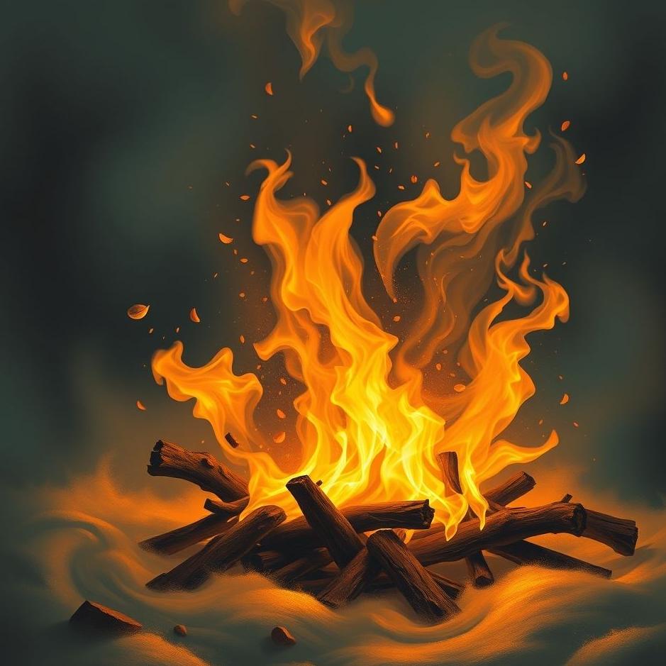 Dream : Throwing a cat into a fire in a dream