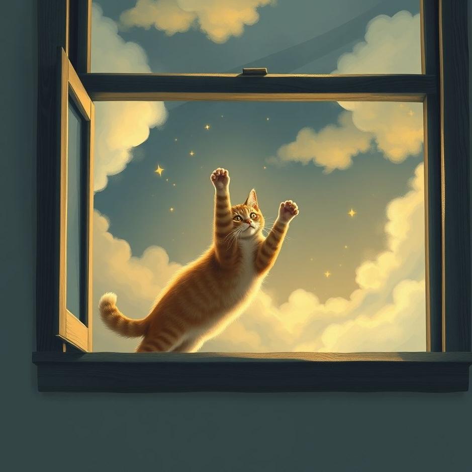 Dream : Throwing a cat out of the window in a dream