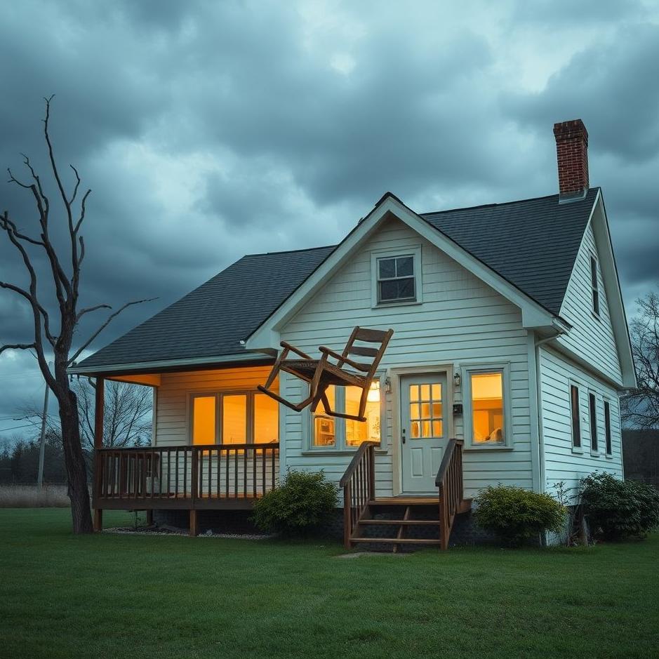 Dream : Throwing a chair out of your house in a dream