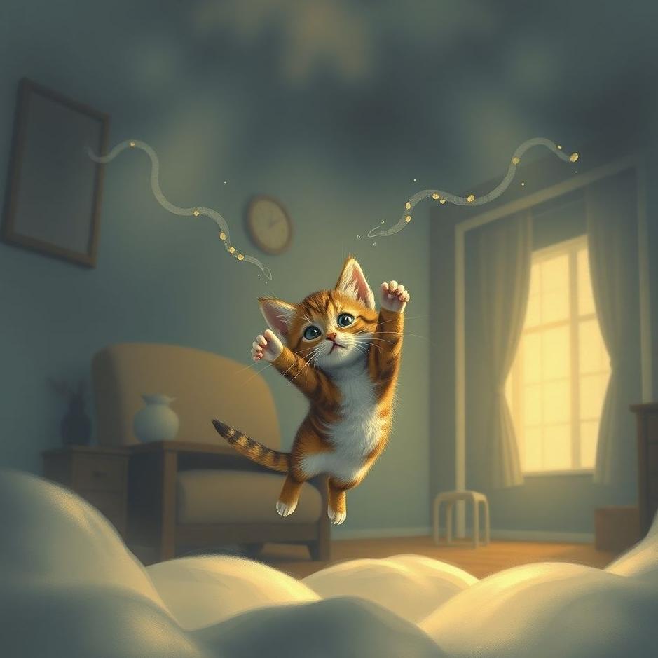 Dream : Throwing a kitten out of the house in a dream