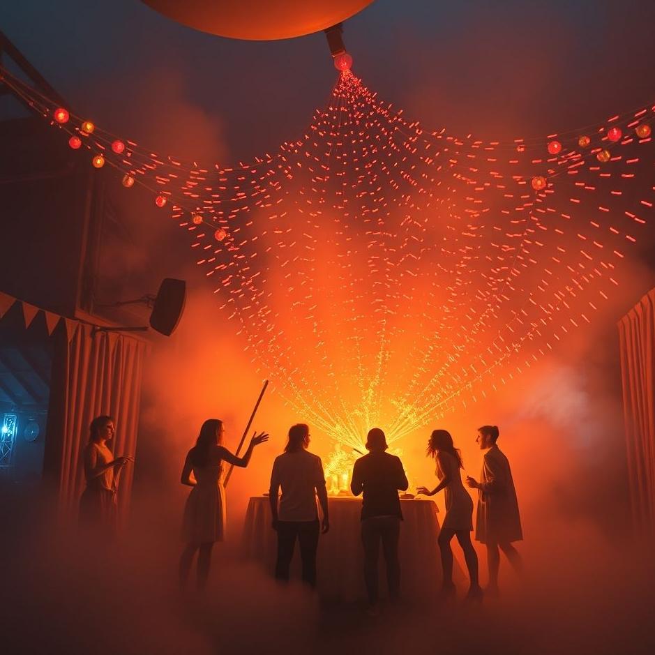 Dream : Throwing a party in a dream