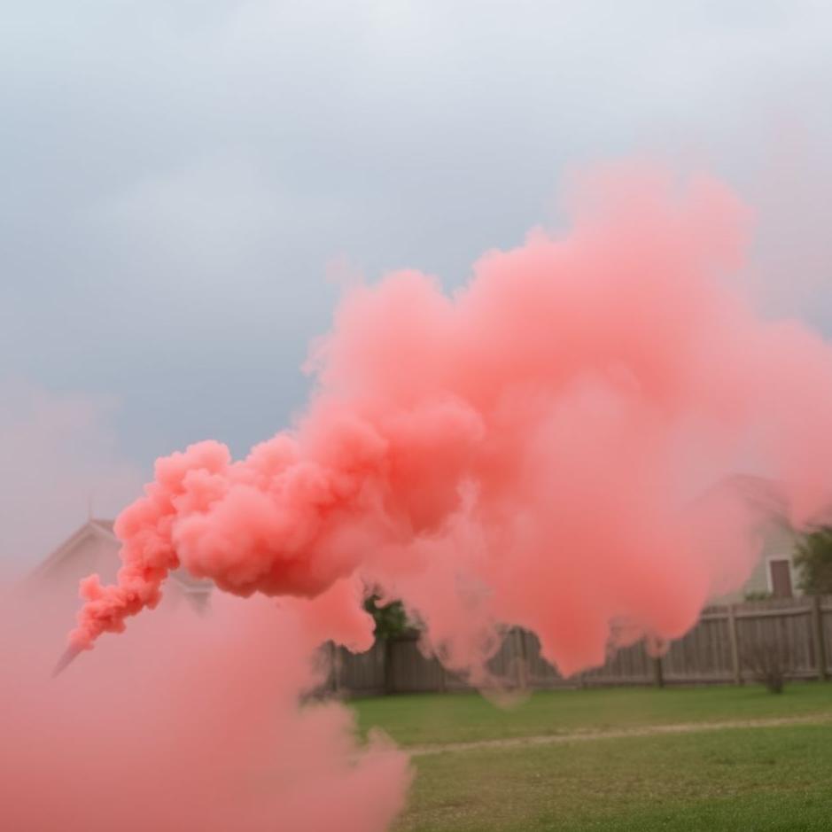 Dream : Throwing a smoke bomb in a dream