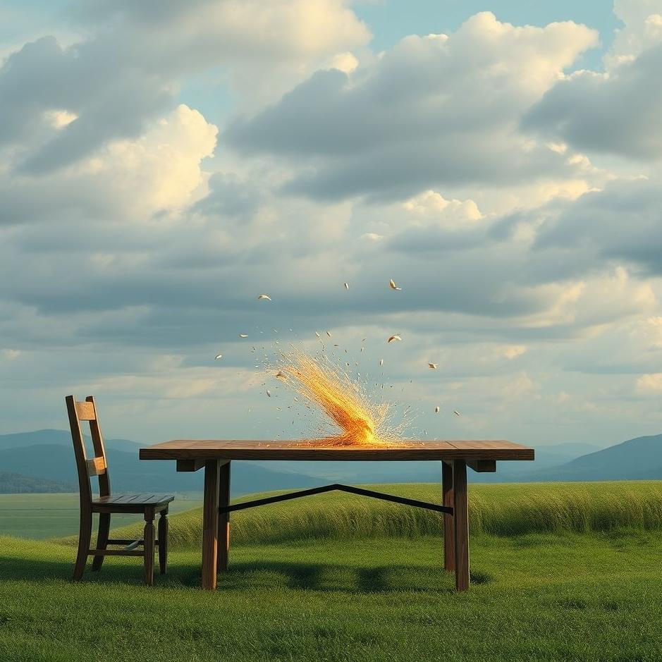 Dream : Throwing a table in a dream