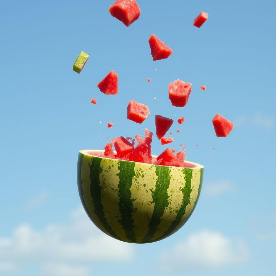 Dream : Throwing a watermelon in a dream