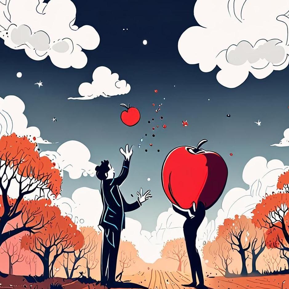 Dream : Throwing an apple in a dream