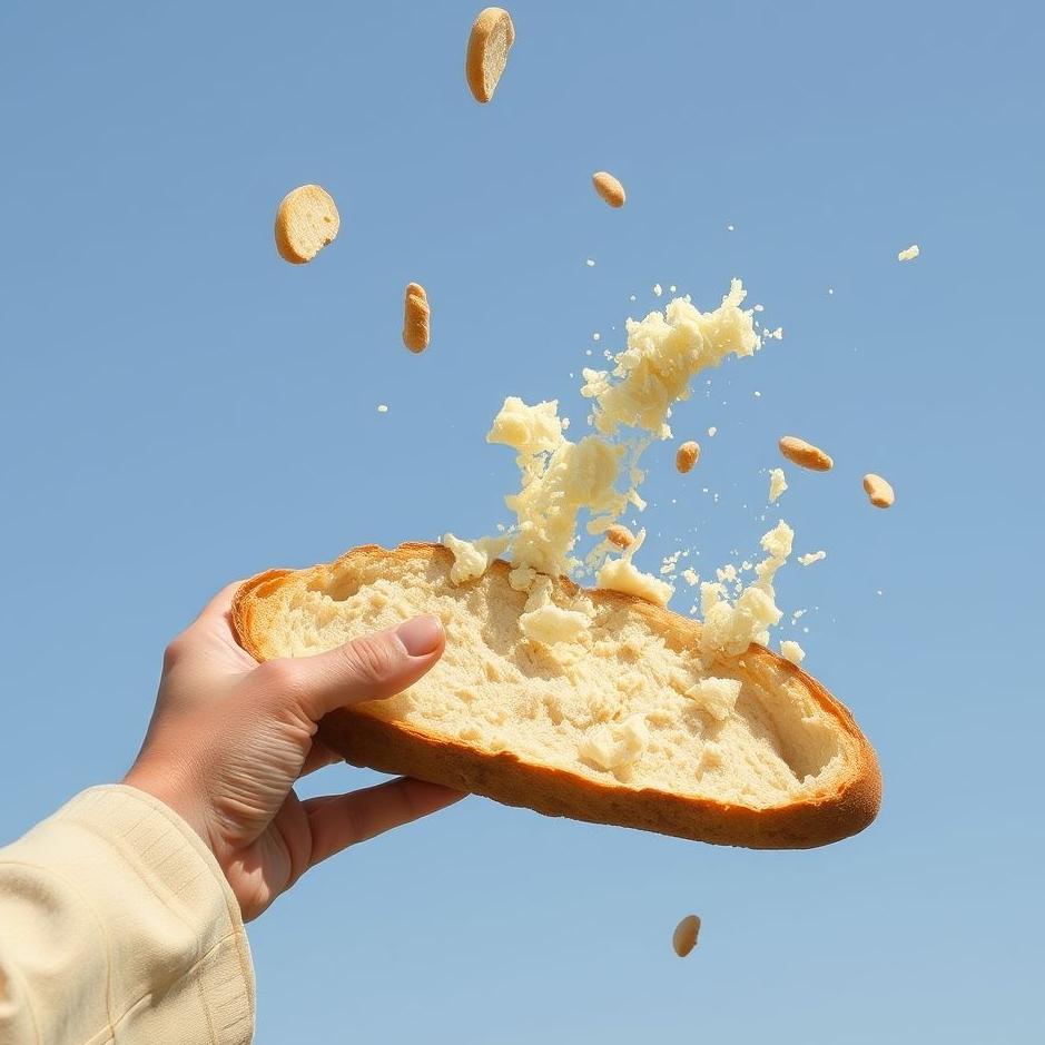 Dream : Throwing bread in the dream
