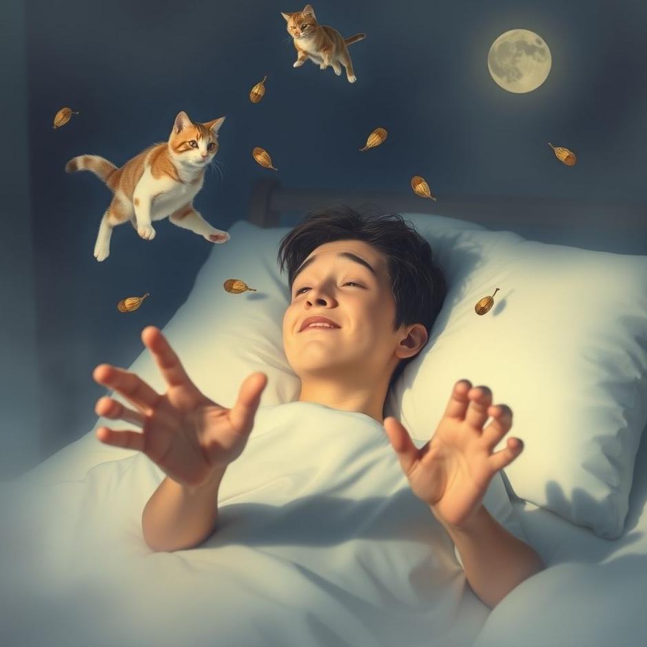 Dream : Throwing cat droppings in your dream