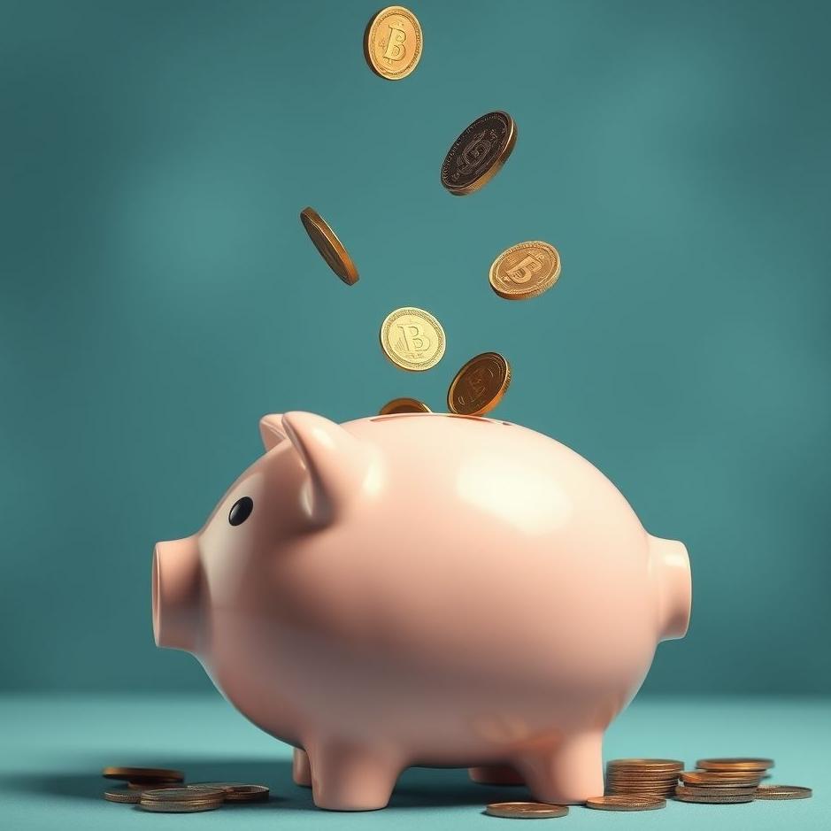 Dream : Throwing coins into a piggy bank in a dream