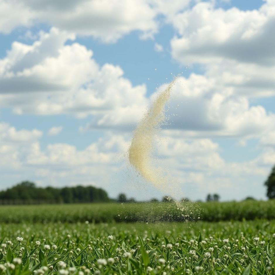 Dream : Throwing fertilizer in a dream