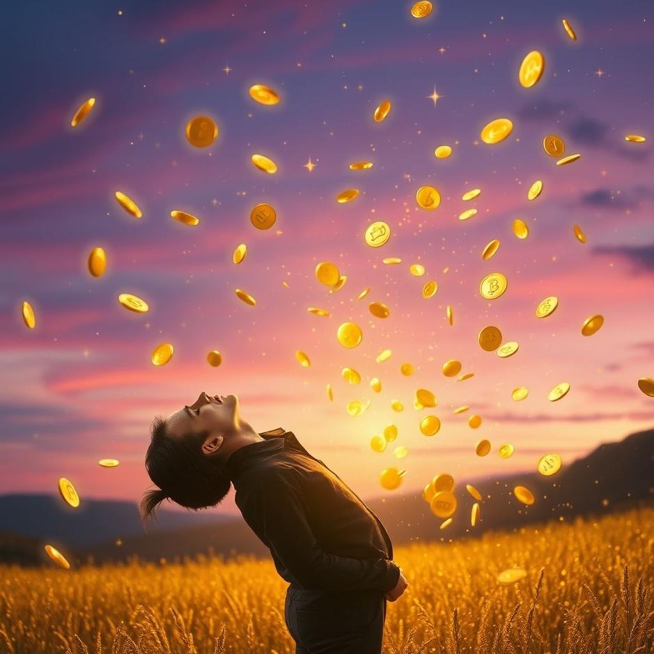 Dream : Throwing gold in the dream