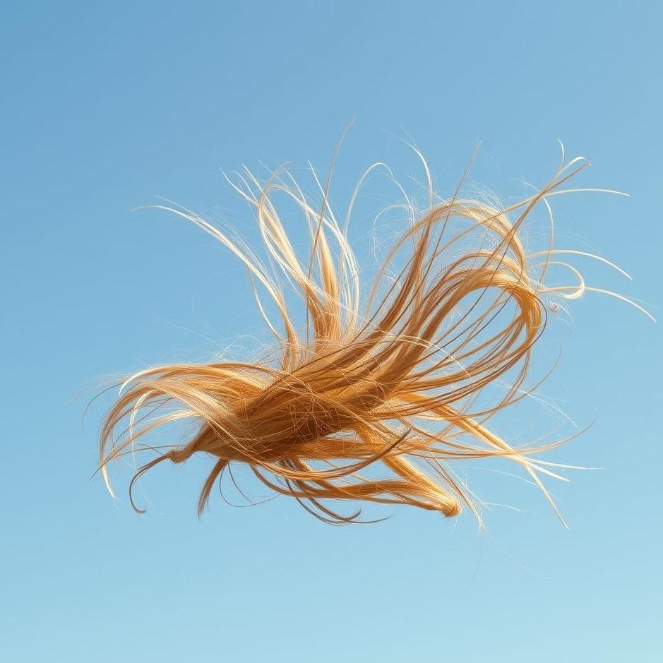 Dream : Throwing hair in a dream
