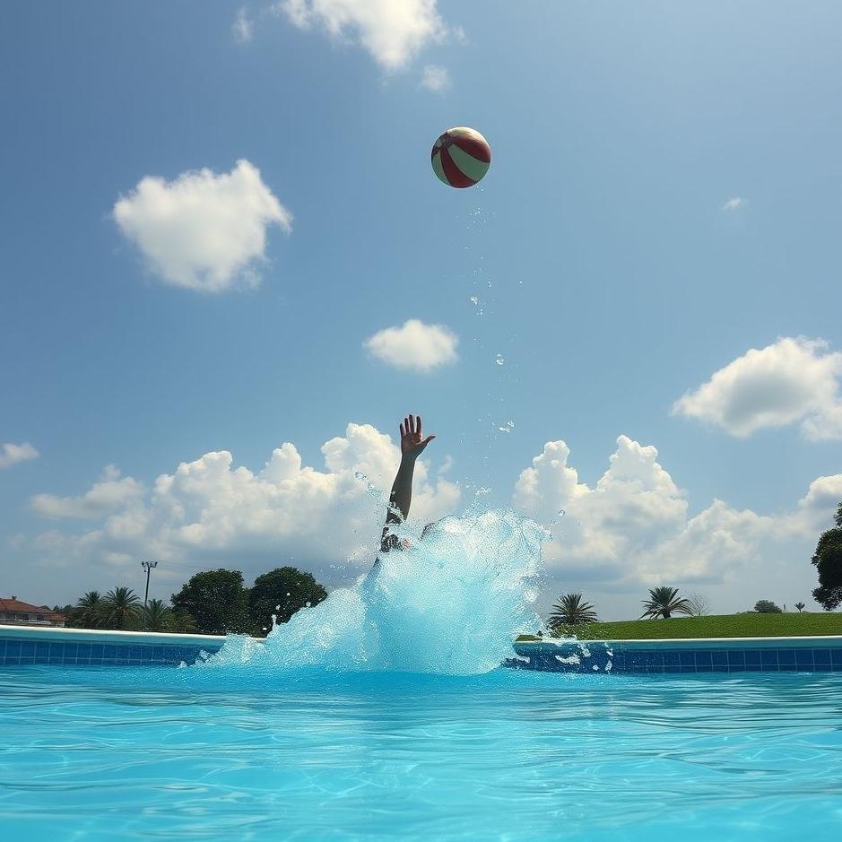 Dream : Throwing into a pool in a dream