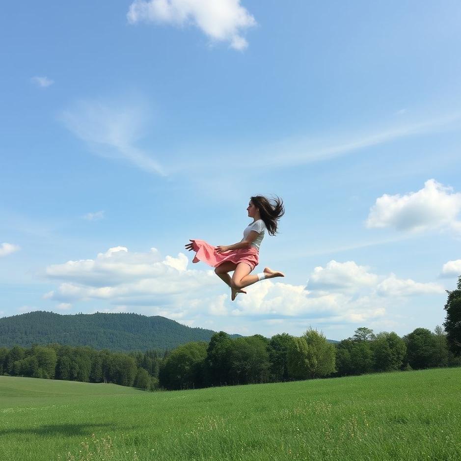 Dream : Throwing into the air in a dream