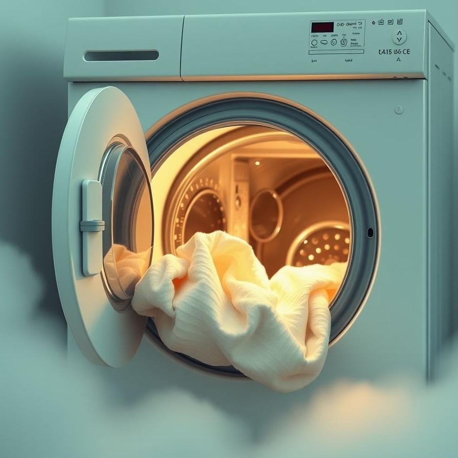 Dream : Throwing laundry into the machine in a dream