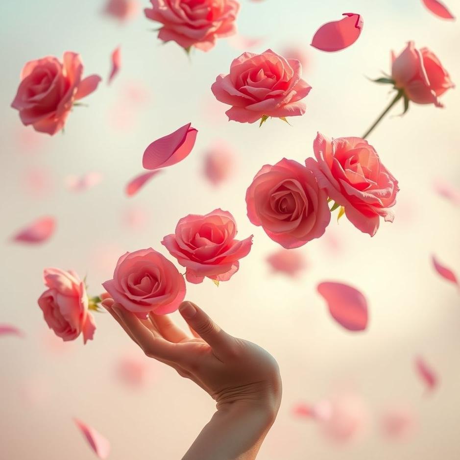 Dream : Throwing roses in a dream