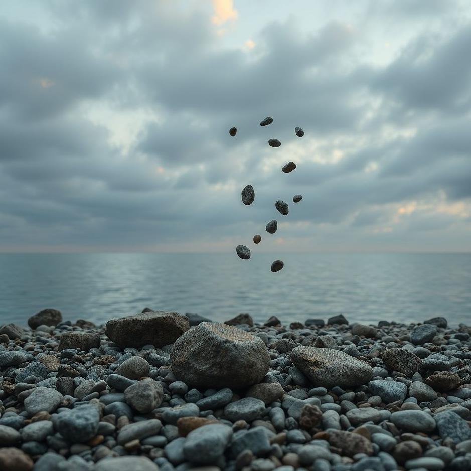 Dream : Throwing small stones in a dream