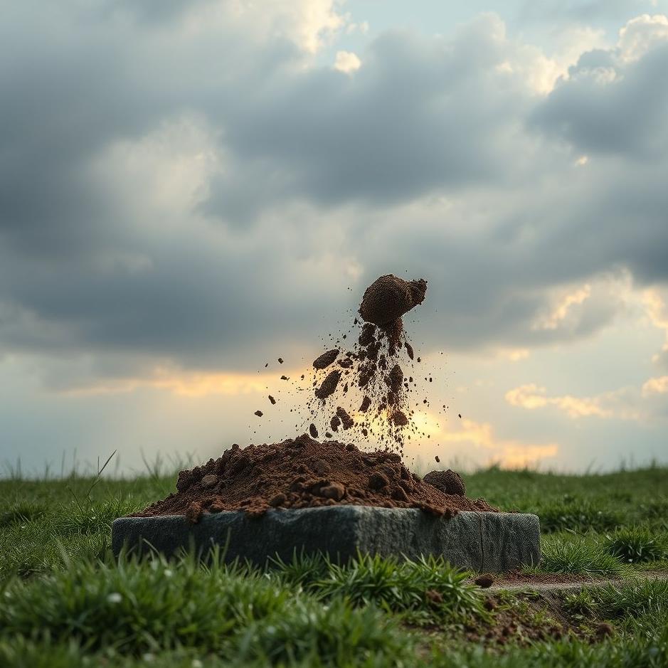 Dream : Throwing soil on a grave in a dream