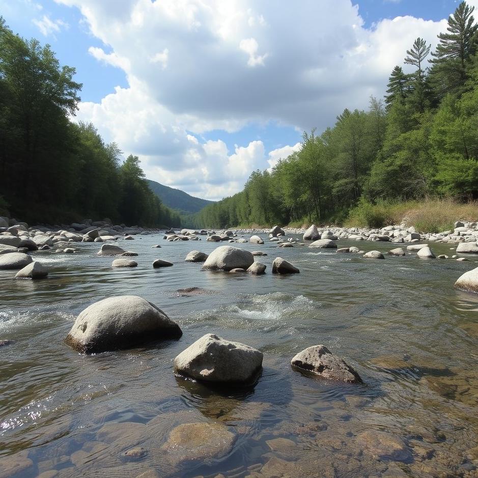 Dream : Throwing stones into a river in a dream