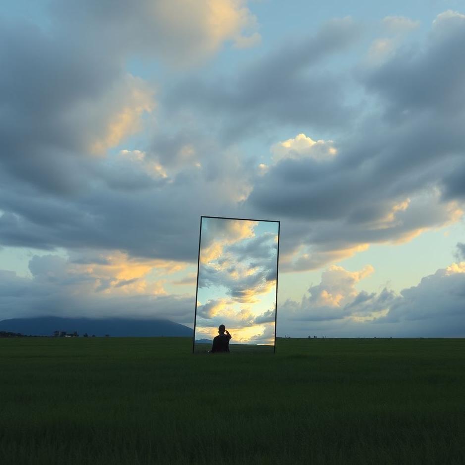 Dream : Throwing the mirror in the dream