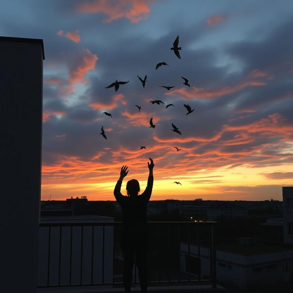 Dream : Throwing things off the balcony in a dream