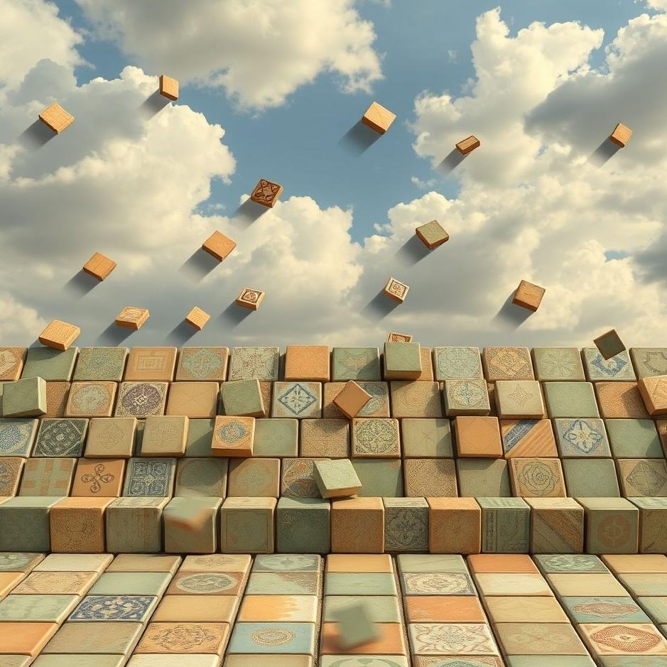 Dream : Throwing tiles in a dream