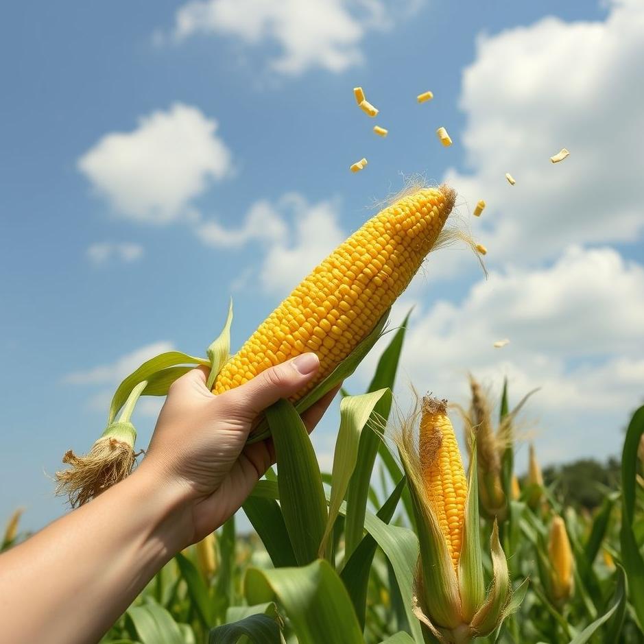 Dream : Throwing up corn in a dream