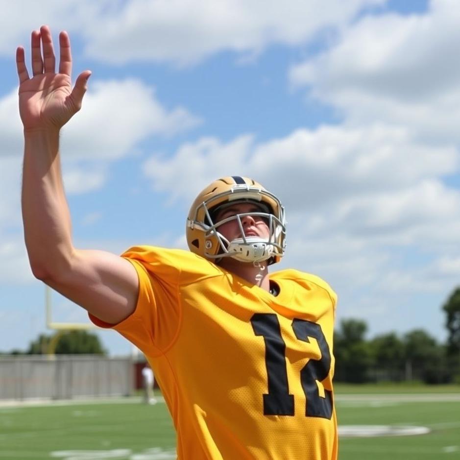 Dream : Throwing up your arm