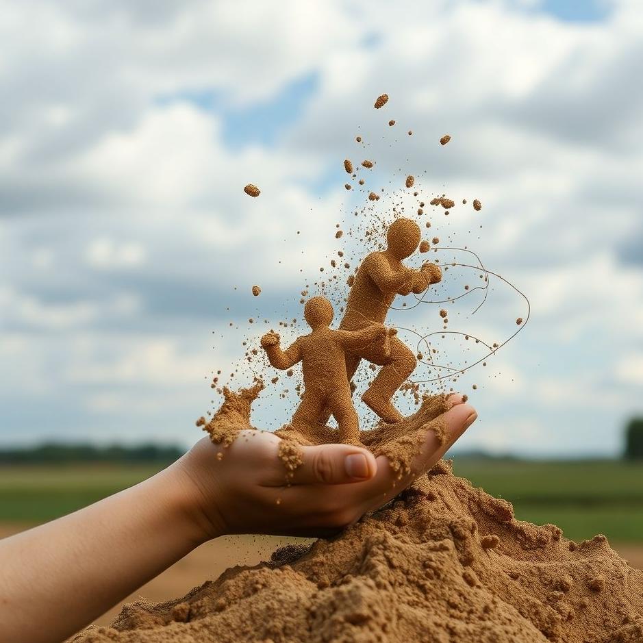 Dream : Throwing your own dirt in a dream