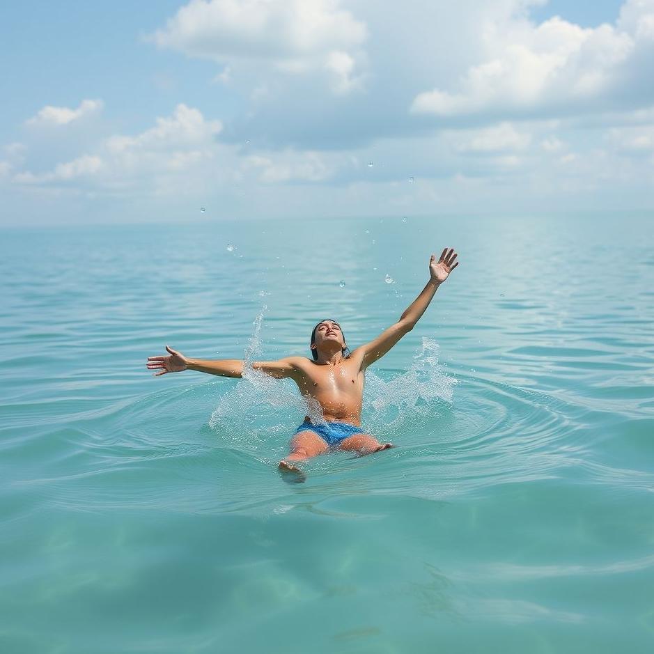 Dream : Throwing yourself into water in a dream