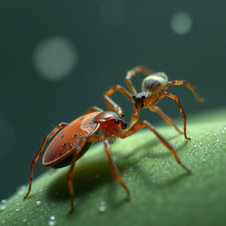 Dream : Tick and a spider in a dream