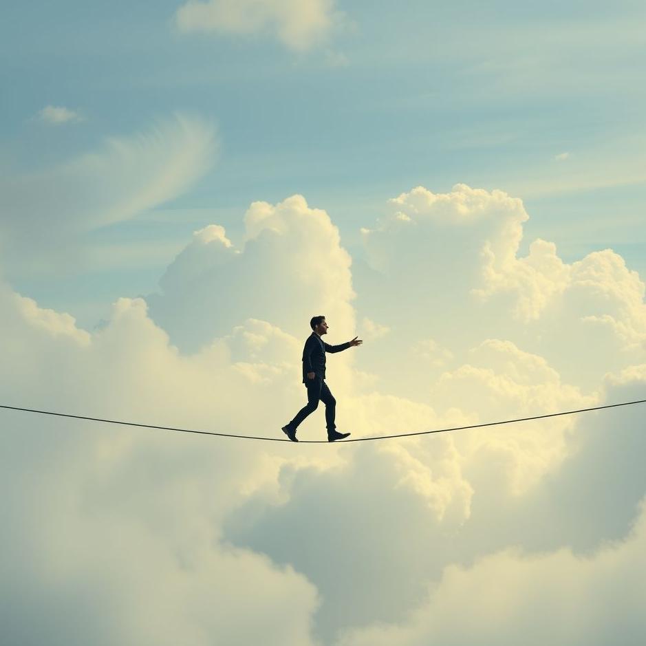 Dream : Tightrope walker in a dream