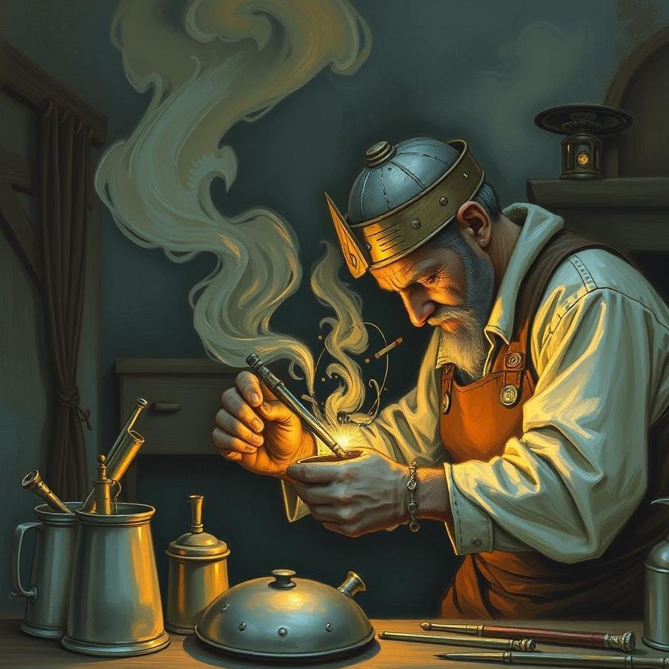 Dream : Tinsmith in a dream