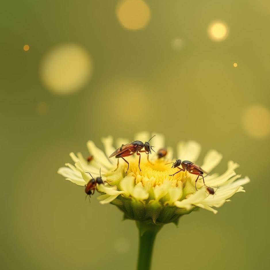 Dream : Tiny insects in a dream