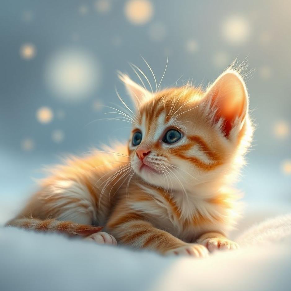 Dream : Tiny kitten in a dream