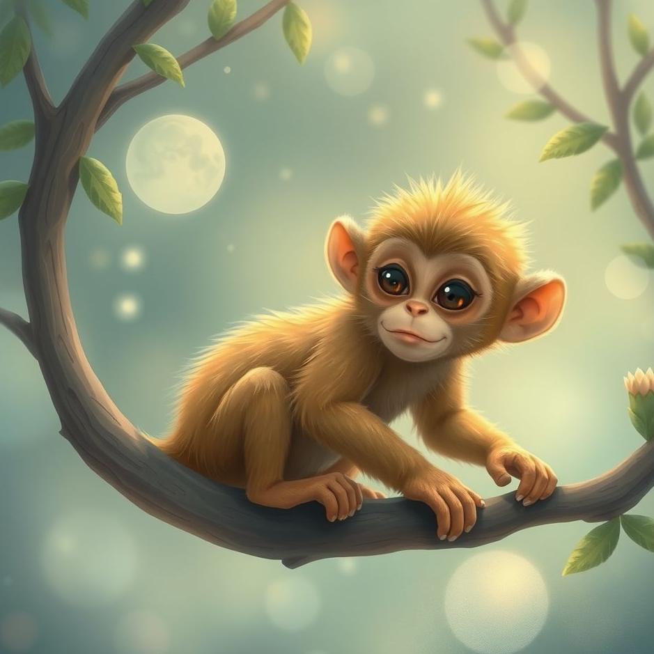 Dream : Tiny monkey in a dream