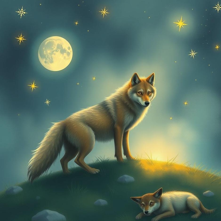 Dream : Tiny wolf in a dream