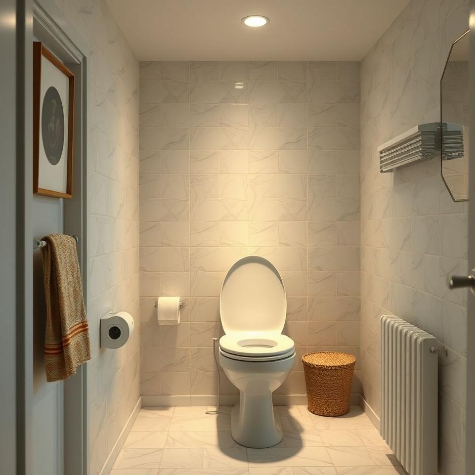 Dream : Toilet in the kitchen in a dream