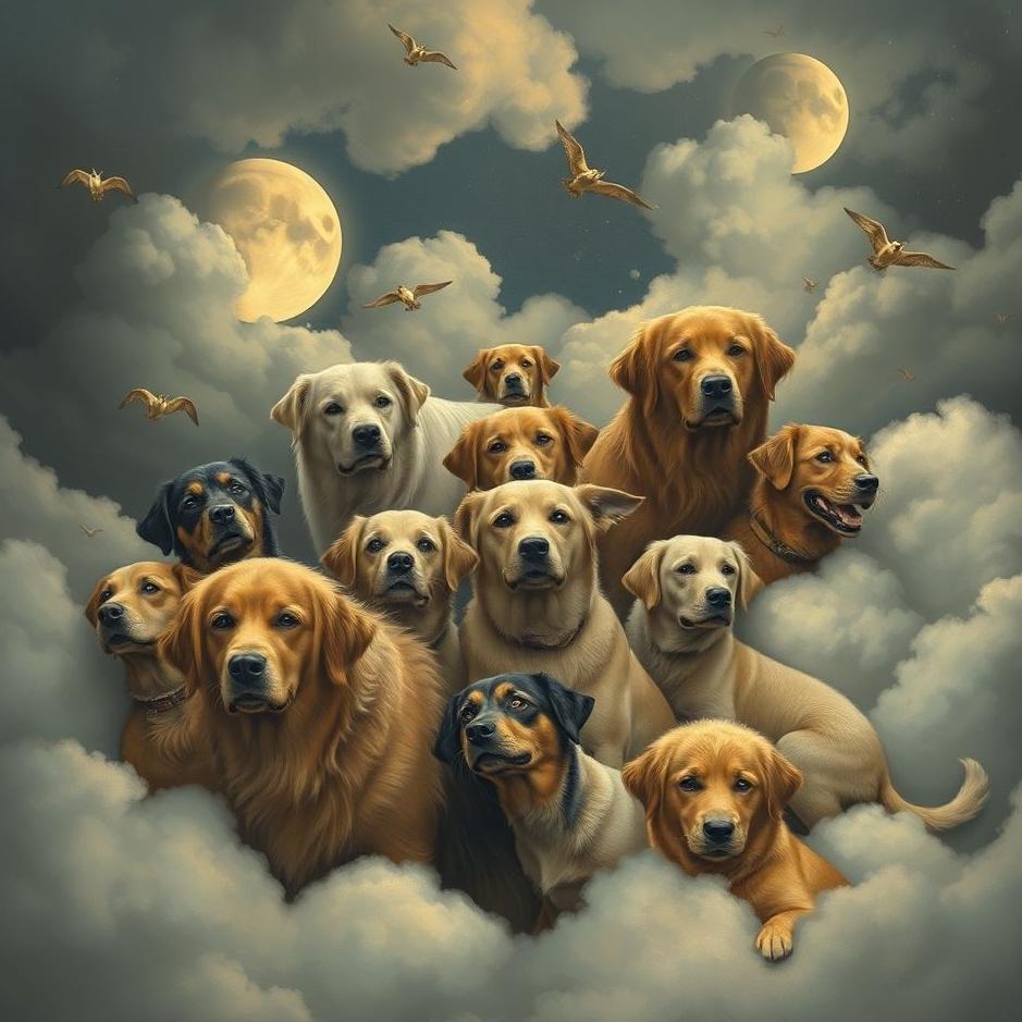 Dream : Too many dogs in a dream