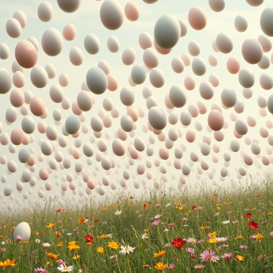 Dream : Too many eggs in a dream